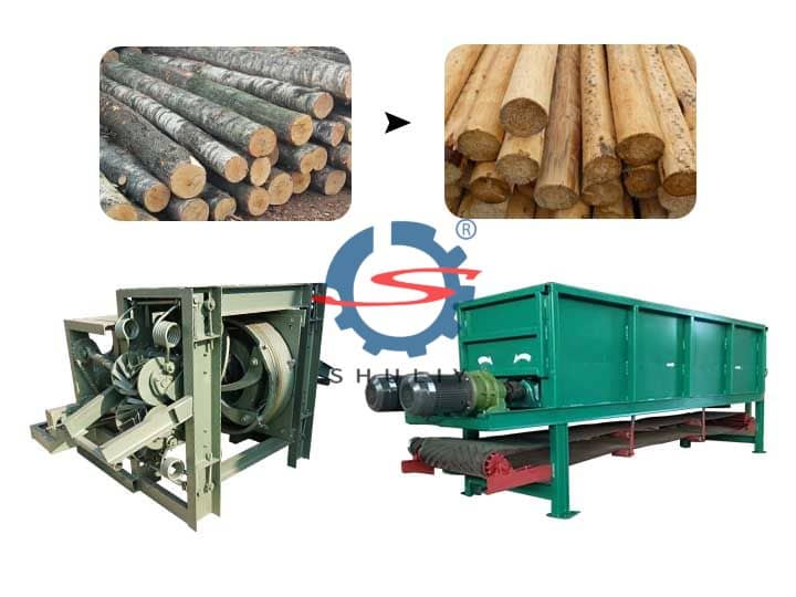 Wood Peeling Machine | Vertical & Trough Log Debarker