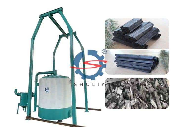 Vertical Carbonization Furnace | Small Charcoal Making Machine