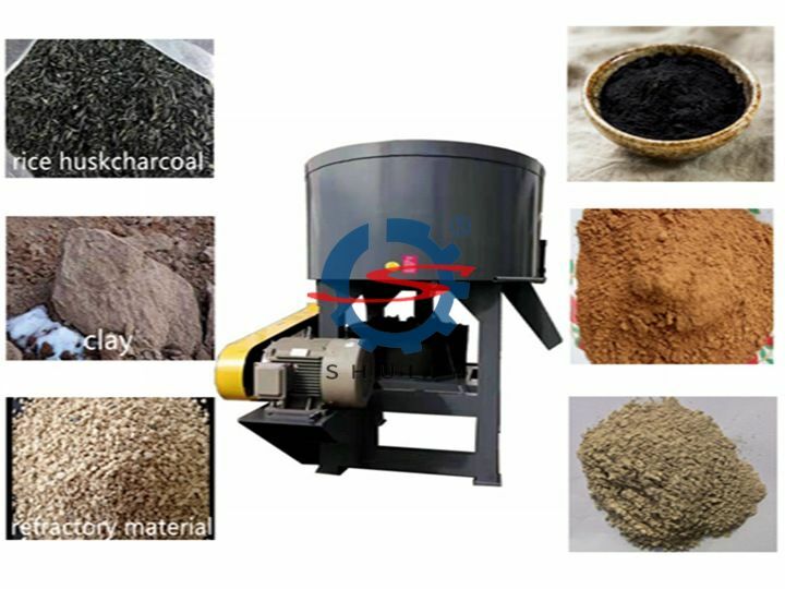 applications of charcoal powder mixer